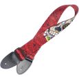 STAGG Gitarrengurt Mexican Skull Rot Thumbnail 1